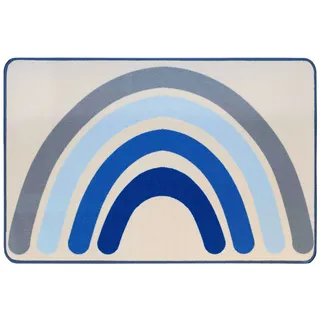 Primaflor RAINBOW Kinderteppich 100 x 150 cm Blau