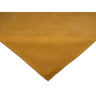 beties Mitteldecke FarbTon 80 x 80 cm Curry-gelb