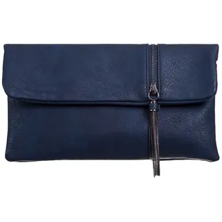 Purple Possum UK , Damen Clutch blau Navy Blue, Navy, Blue, Dark Blue - M