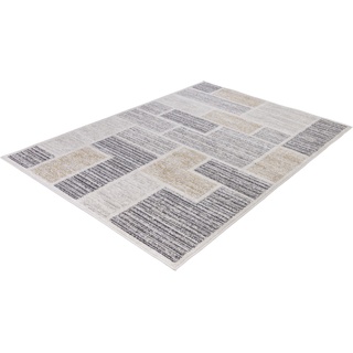 Teppich GINO FALCONE "Florentine 001" Teppiche Gr. B/L: 120 cm x 170 cm, 15 mm, 1 St., beige (naturfarben) Kurzflorteppich Teppich Esszimmerteppiche Teppiche besonders weich durch Microfaser, ideal im Wohnzimmer & Schlafzimmer