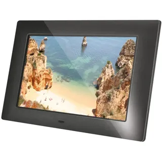 Braun Photo Technik Braun DigiFrame 720 schwarz 17,8 cm (7 Zoll) 1024 x 600 Pixel, 16:9 Seitenverhältnis)