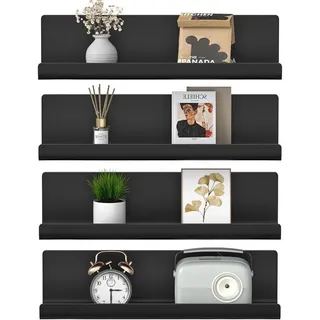 luxuskollektion Wandregal 32 cm Schwarz