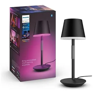 Philips – Dimmbare LED-RGBW-Leuchte mit Touch-Funktion Hue GO LED/6,2W/230V 2000-6500K IP54 - Schwarz