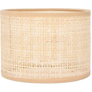 Lampenschirm Aus Rattan, Ersatz, Gewebter Korb, Vintage-kronleuchter, Hänge-, Tisch- Oder Stehlampe, E27 E14