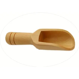 Mini-Holzlöffel, kleiner Holz-Salzlöffel, Gewürzlöffel, Badesalzlöffel für Gewürze, Bohnen, Reis, Tee, Mehl, Zucker, Badesalz, Kaffee, nützlich und praktisch, Spatel und Pfannenwender