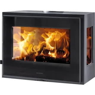 Kaminofen Panadero Java Wall Stahl schwarz 8 kW
