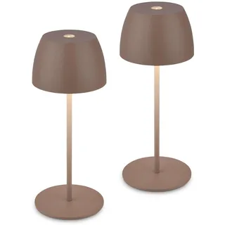 Briloner Serina Mini (2er Set) 20 x 8 cm Umbrasand