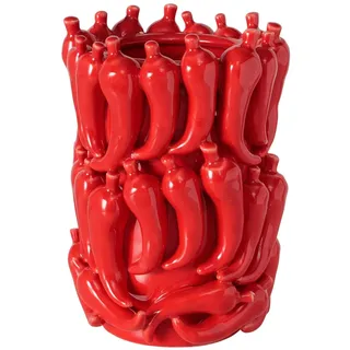 Boltze Vase Peperoni - rot