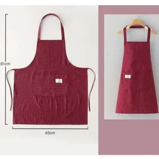 Küchenschürzen, 2-teilige Verstellbare Wasserdichte Schürzen Mit 2 Taschen Für Damen Und Herren, Köche Zum Kochen Und Gärtnern (kaffee + Grün)