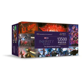 Trefl Puzzles - "13500 UFT" - The Ultimate Marvel Collection