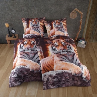 Traumschlaf Bettwäsche Tiger King