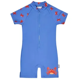 Sterntaler Sterntaler® Badeanzug UV-Schutz 50+ Schwimmanzug Krabbe (1-St) Schwimmanzug Krabbenmuster, Reißverschluss vorn, Windeleinsatz bis 92 74/80