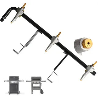 Gasgrill Krümmer Ventil Montage für Weber Spirit 310 & Spirit II 310 Serie, Gasgrill Krümmer Hauptbrenner-Steuerventil für Weber Spirit E-310, Spirit S-310, Spirit E-315, Erdgas (NG)