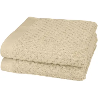 Ross Harmony Handtuch 2 x 50 x 100 cm natur