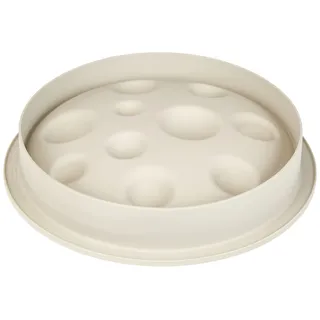 silikomart | Silikon-Kuchenform Modern LUNA, Antihaft, 1er-Pack Form mit Sicherheitsring, Ø 220 h 60 mm, Volumen 1,67 l, Made in Italy