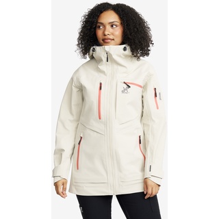 Cyclone Long 3L Jacket Damen Peyote, Größe:XL - Outdoorjacke, Regenjacke & Softshelljacke - Beige
