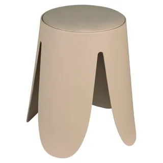 Wenko Badhocker Comiso beige matt, belastbar bis 180 kg