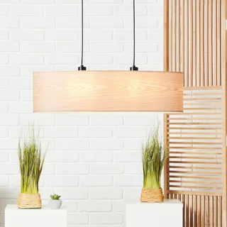 Brilliant Romm 2-flg. 78 cm oval Holz schwarz