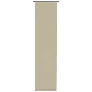 GARDINIA Flächenvorhang Stoff Entry Klettband 60 x 245 cm taupe