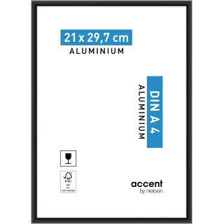 Nielsen Accent Bilderrahmen schwarz 21x29,7 cm 1 St.