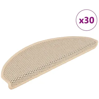 vidaXL Stufenmatte 65 x 21 cm Beige