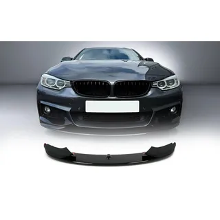 MpTuned BMW F32 F33 F36 Frontstoßstangenspoilerlippe Schwarz glänzend für BMW 4er 2014–2019 428i 430i 425d 430d 435i 440i 435d 440d
