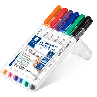 Staedtler Whiteboardstift Lumocolor 6 St. Mehrfarbig