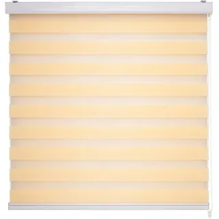 LIEDECO Duo-Rollo mit Blende 140 x 160 cm apricot