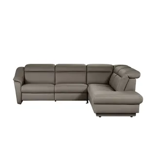 himolla Ecksofa Leder  9707 ¦ braun ¦ Maße (cm): B: 275 H: 84 T: 245.0