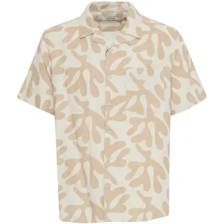 !Solid Kurzarmhemd Beige M