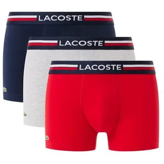 Lacoste Boxershorts Boxershorts Unterhosen 3-Pack (3-St) bunt XL
