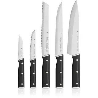 WMF Sequence Messerset 5-tlg. Schwarz/Silber