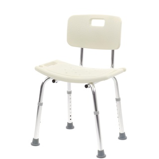 Romed Duschhocker mit Rückenlehne; höhenverstellbar; Sitzbreite 50 cm