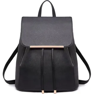 luxuskollektion Eleganter Rolltop Rucksack Kunstleder