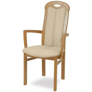 Home Affaire Armlehnstuhl ALEX Stoff beige