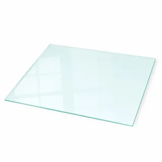 Tulup Feuerfeste Glasplatte Gehärtetes Glas 60 x 40 cm transparent