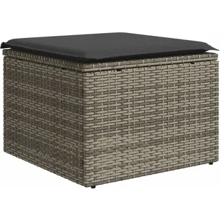 vidaXL Gartenhocker 57,8 x 71,8 x 37 cm grau 1 St.