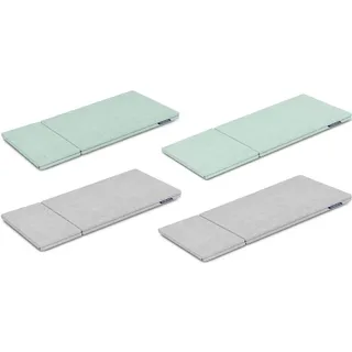 KONSIMO® Babymöbel-Set MIRUM Bezug für Kindermöbel-Set grau|grün