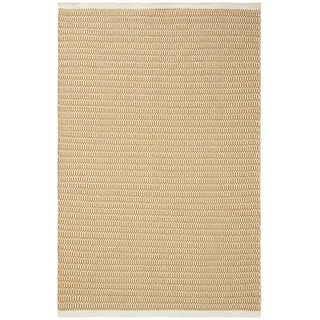 benuta Pure Wollteppich, Braun, Textil, Gestreift, Rechteckig, 300x400 cm, für Fußbodenheizung geeignet, in verschiedenen Größen erhältlich, Teppiche & Böden, Teppiche, Naturteppiche