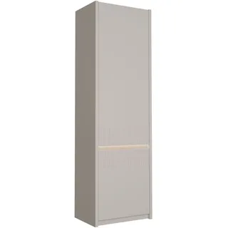 Forte Drehtürenschrank Oak Squere 60,6 x 197,4 x 41,7 cm Eiche