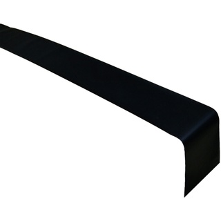 JUNOPAX Papiertischläufer schwarz 50m x 0,20m, nass- und wischfest