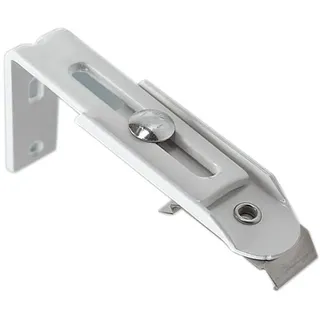 7 Stück Lamellenvorhang Wandwinkel Länge 65-100 mm Vertikaljalousie Wandträger Winkel Metall für Wandmontage - UNIVERSAL