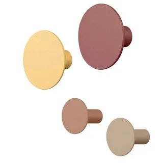 BLOMUS Wandgarderobe PONTO Beige/Braun 4-teilig