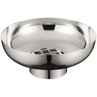 BLOMUS Vase MIYABI | Blumenvase aus Edelstahl | Dekovase Farbe Stainless Steel | Größe M | Ø23 x 10H cm