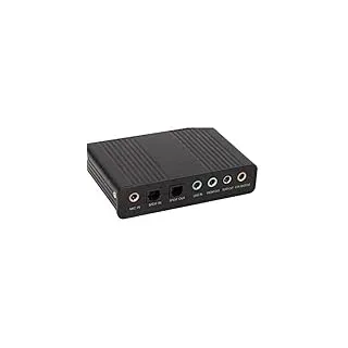 USB-Soundkarte, Externe 5.1-Kanal-Soundkarte, Unterstützt Vollduplex-Wiedergabe, Audio-Stream- auf Dem PC, für XP, für Vista und für 7 (Schwarz)