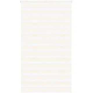 vidaXL Doppelrollo Zebrarollo 130 x 200 cm Marmorbeige