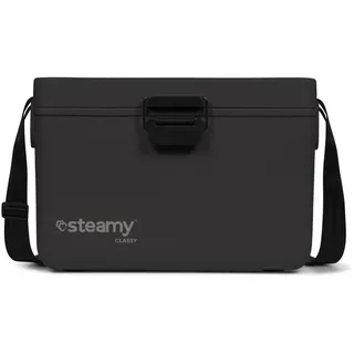 steamy Classy 12 Kühlbox mit Schultergurt, 12 Liter, Raven Black