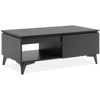 Finori Couchtisch in Schiefer dunkel / anthrazit - 100x40x55cm (BxHxT)