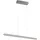 28W 150 cm eckig silberfarben