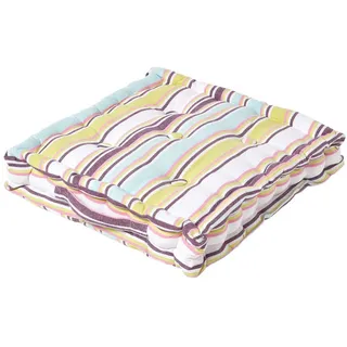 Homescapes Sitzkissen 50 x 50 cm 100% Baumwolle & Polyester -